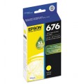 Genuine OEM Epson 676XL (T676XL420) Yellow Ink Cartridge
