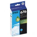 Genuine OEM Epson 676XL (T676XL220) Cyan Ink Cartridge